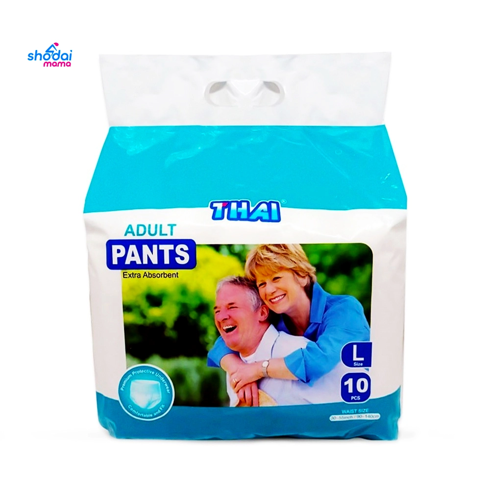 Thai Adult Diaper Pant System L (90-140cm) 10pcs